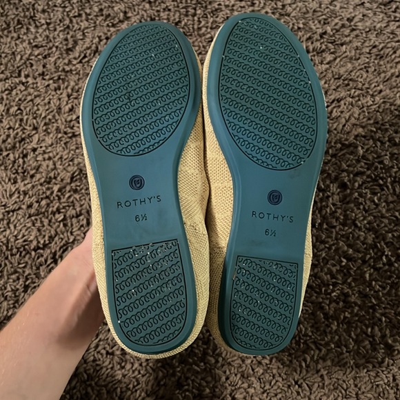 Rothy's Textile Tan Giraffe The Loafer Flat Comfort - Picture 8 of 13